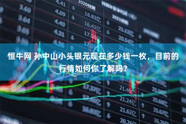 恒牛网 孙中山小头银元现在多少钱一枚，目前的行情如何你了解吗？